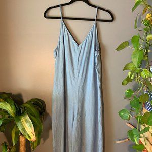 Zara Denim Jumpsuit/Romper